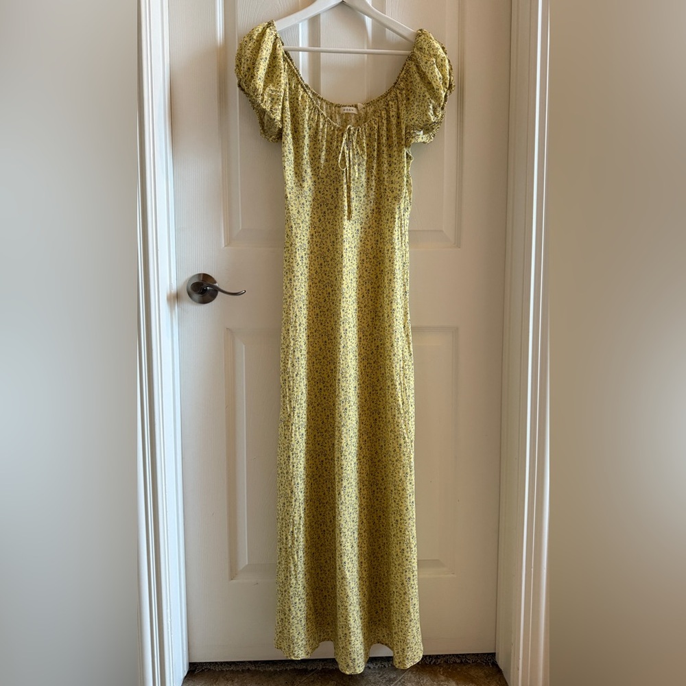 Doen SOFIA DRESS IN MOONFLOWER FLORAL XS